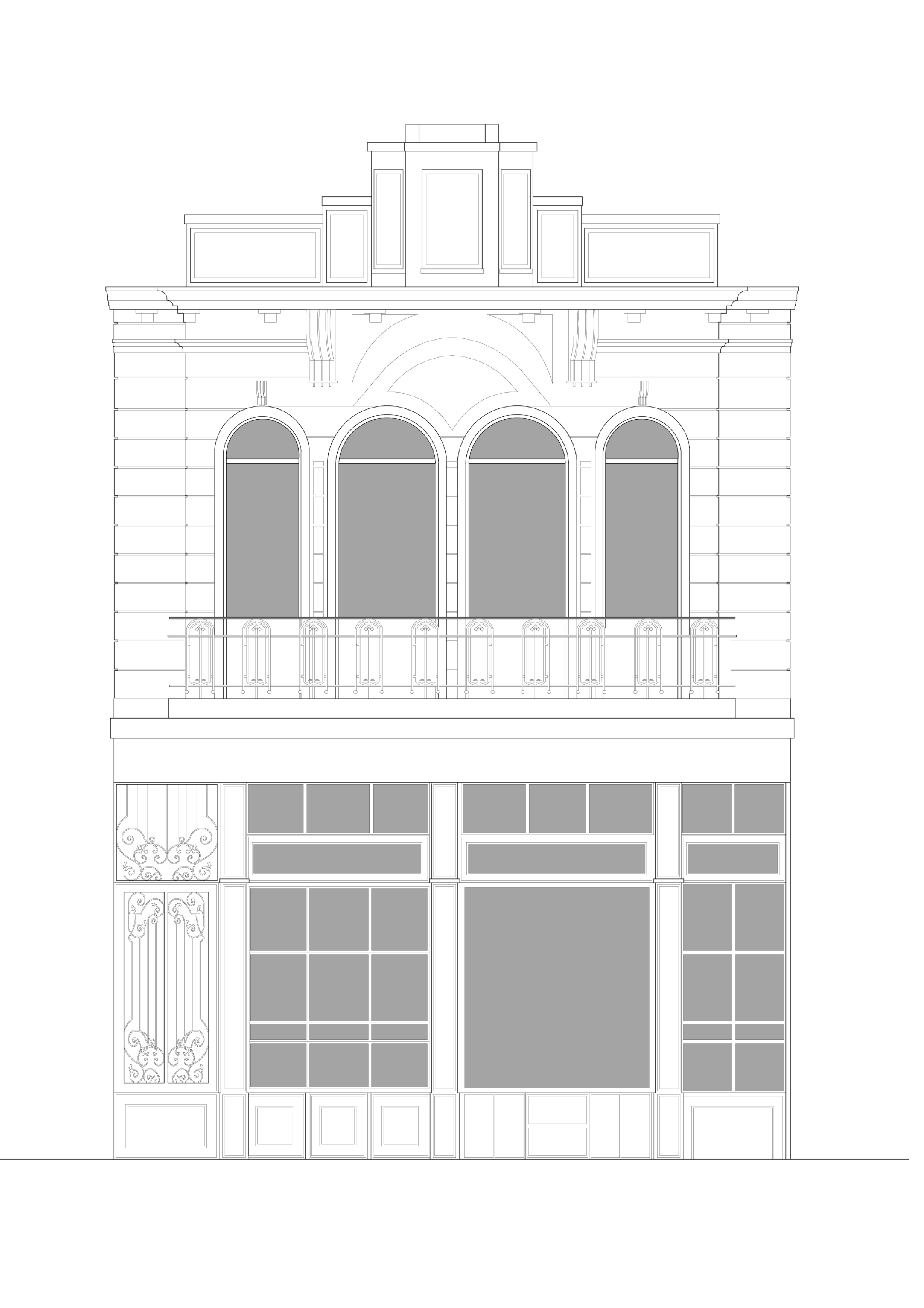 Fachada del edificio Comité 357