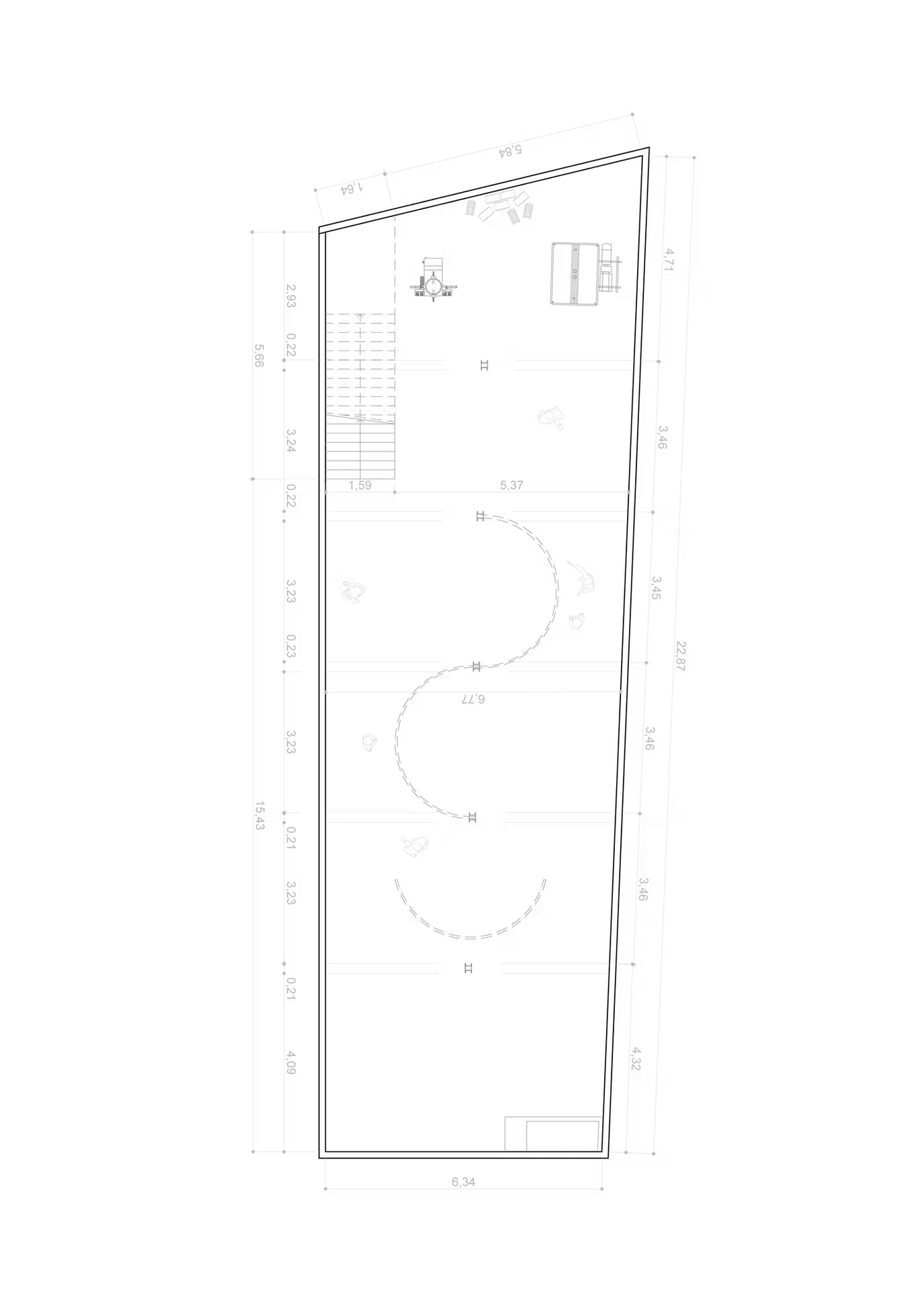 Plano de Planta Subsuelo - Comité 357
